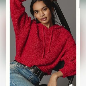 NWT Anthropologie Sail cloth hooded sweater ❤️ ❤️ LOVE THIS ONE ⭐️